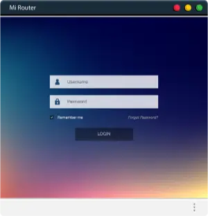 Ventana de acceso a tu router.