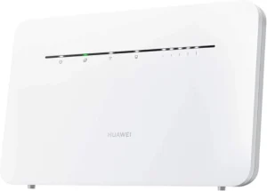 Router Huawei B535-232, la Flybox 4G blanca de Orange, con sus dos antenas traseras
